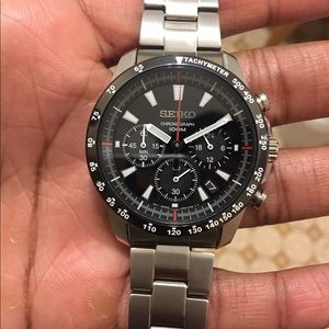 Like New 40mm Seiko Chronograph!!!